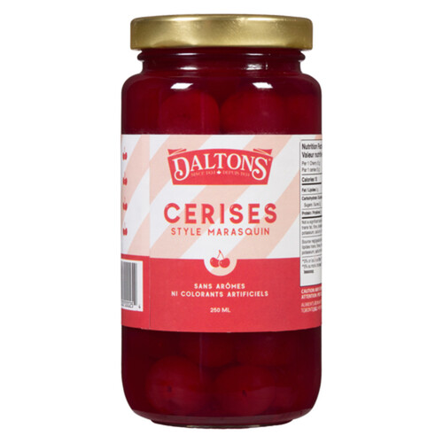 Daltons Cherries Maraschino Style 250 ml