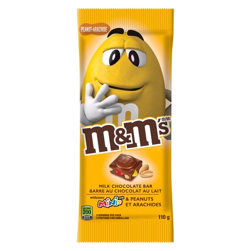 M&M's Minis Milk Chocolate Bar With Peanut 110 g
