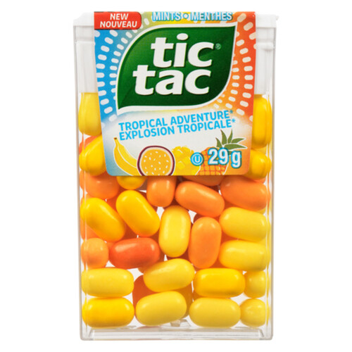 Ferrero Canada TicTac Mint Tropical Adventure 29 g