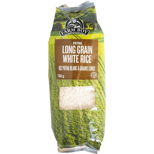 Farm Boy Patna Rice Long Grain White 750 g