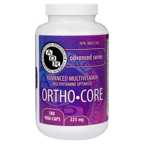 AOR Advanced Series Ortho-Core 325 mg Vegi-Caps 180 Count