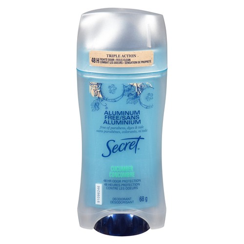 Secret Deodorant Aluminum Free Cucumber 68 g