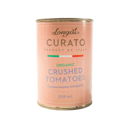 Longo's Curato Organic Crushed Tomatoes 398 ml