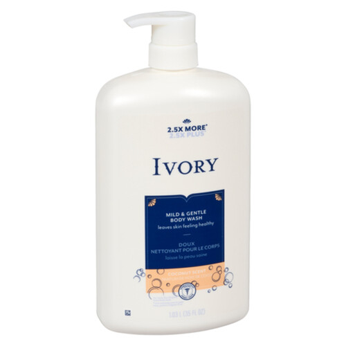 Ivory Body Wash Coconut Water 1.035 L