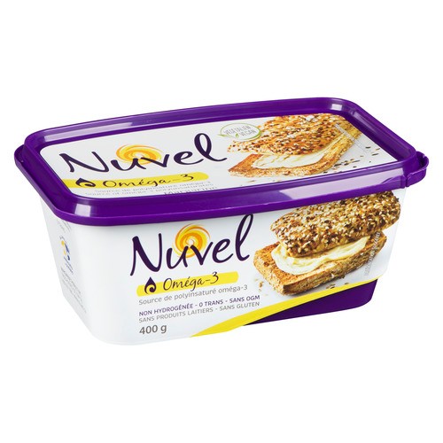 Nuvel Gluten-Free Dairy Free Margarine Non-Hydrogenated 400 g