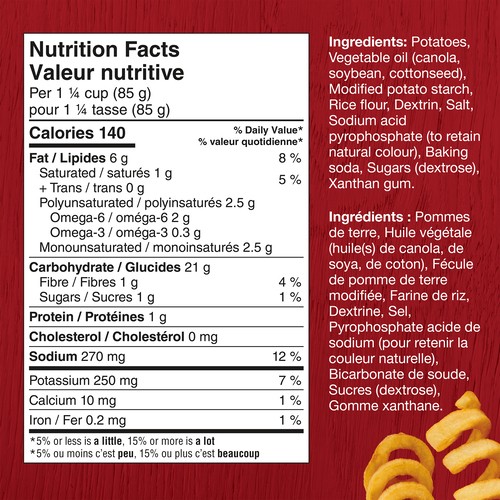 McCain Frozen Superfries Extra Crispy Spirals 1.9 kg
