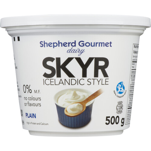 Shepherd Gourmet Dairy Skyr Plain 500 g