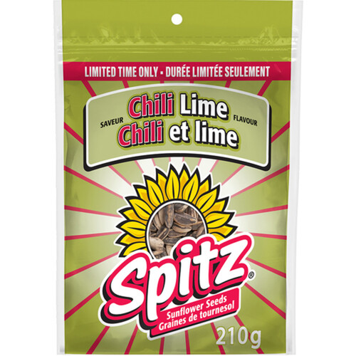 Spitz Chili Lime Flavour Sunflower Seeds 210 g