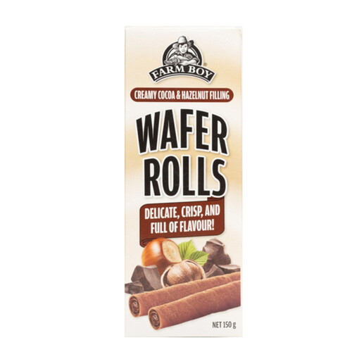 Farm Boy Wafer Rolls Hazelnut 150 g