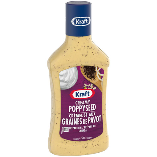 Kraft Dressing Creamy Poppyseed 475 ml Voilà Online Groceries & Offers