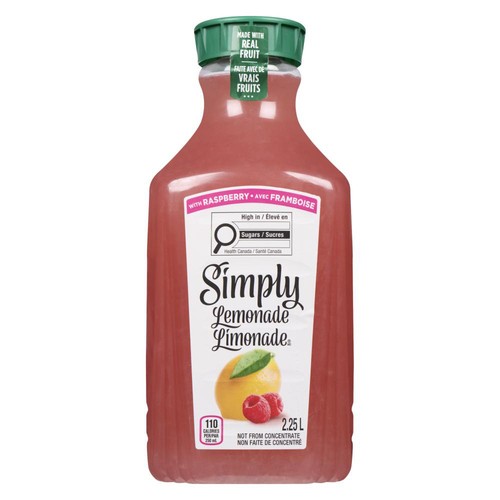 Simply Juice Lemonade With Raspberry 2.25 L (bottle)