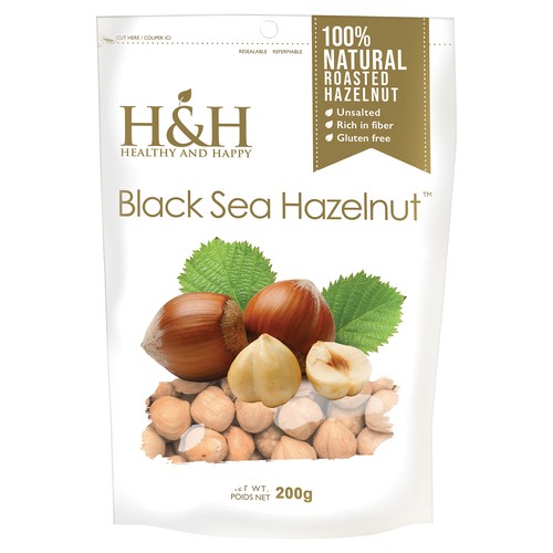 H&H Happy & Healthy Black Sea Hazelnut Fruit 200 g
