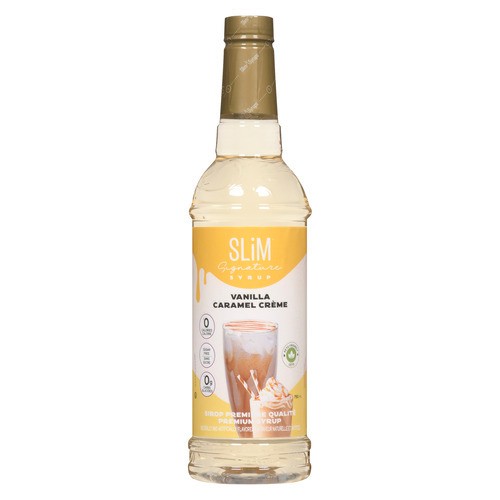 Slim Syrups Vanilla Caramel Creme Syrup Syrup 750 ml