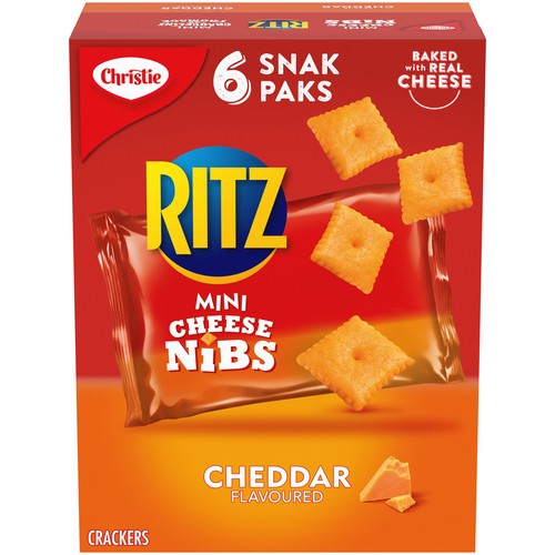 Ritz Mini Cheese Nibs Snak Paks 