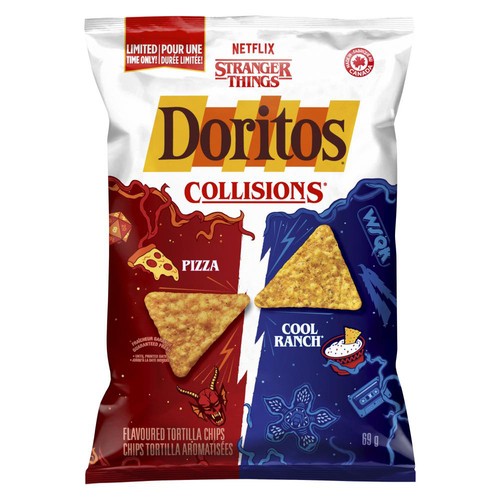 Doritos Collisions Tortilla Chips Pizza & Cool Ranch 69 g