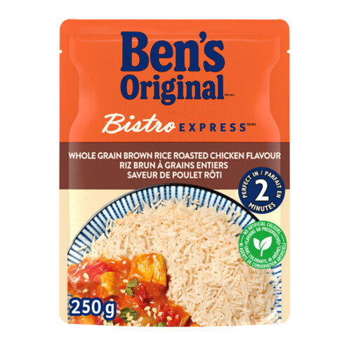 Ben's Original Bistro Express Brown Rice With Chicken Flavour 250 g
