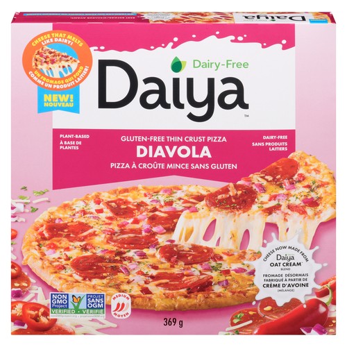 Daiya Gluten-Free Frozen Pizza Diavola 369 g