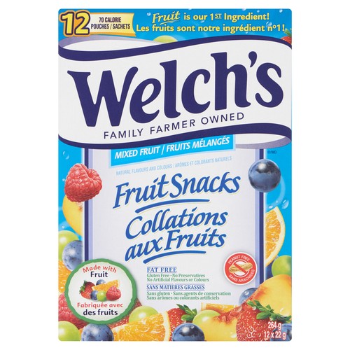 Welch's Gluten-Free Fruit Snack Mix Fruit 300 g