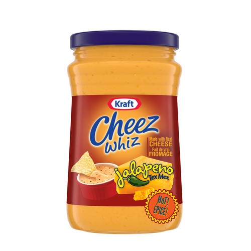 Cheez Whiz Cheese Spread Jalapeno Tex Mex 450 g