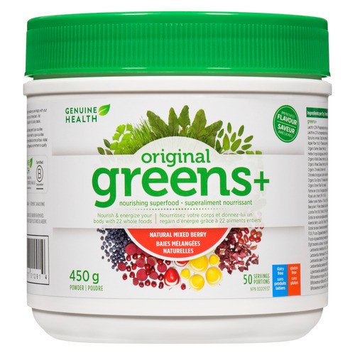 Genuine Health Nourishing Superfood Powder Original Mixed Berry 450 g