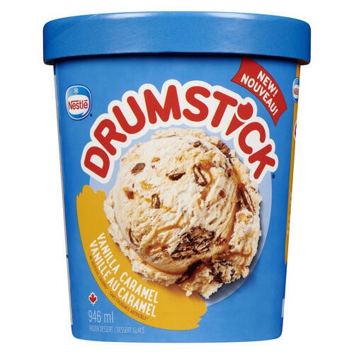 Drumstick Ice Cream Vanilla Caramel 946 ml