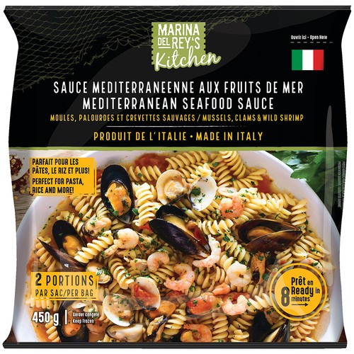 Marina Del Rey Seafood Mediterranean Sauce 450 g (frozen)