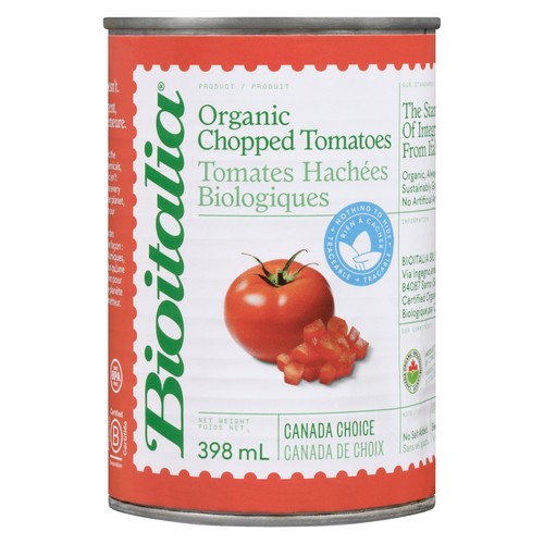 Bioitalia Organic Tomatoes Chopped 398 ml