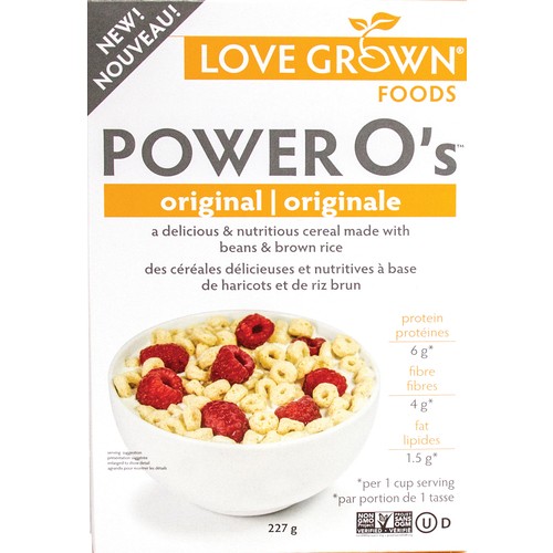 Love Grown Foods Cereal Power O's Original 227 g