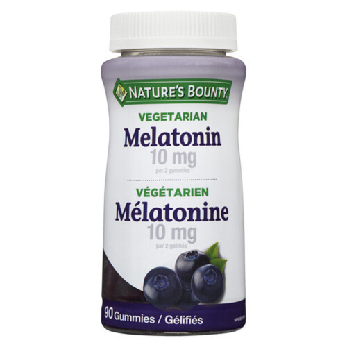 Nature's Bounty Vegetarian Melatonin Gummies 90 Count