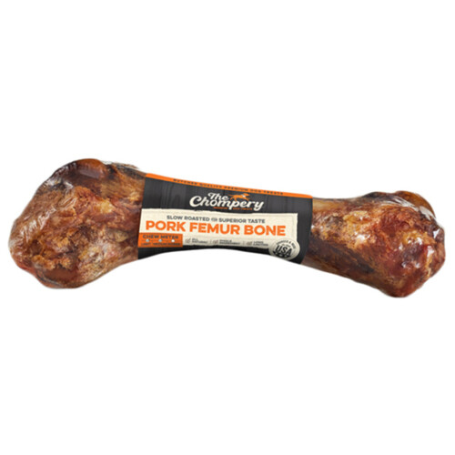 The Chompery pork bone femur dog treat 1 ea