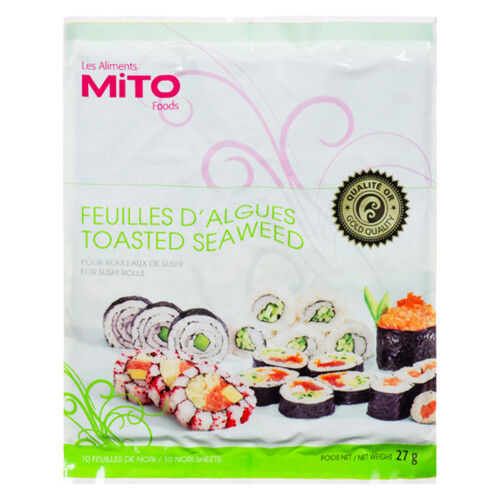 Mito Sushi Toasted Seaweed 27 g 