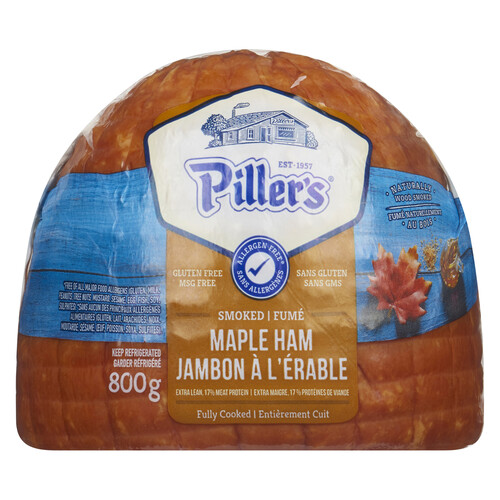 Piller's Smoked Maple Ham 800 g