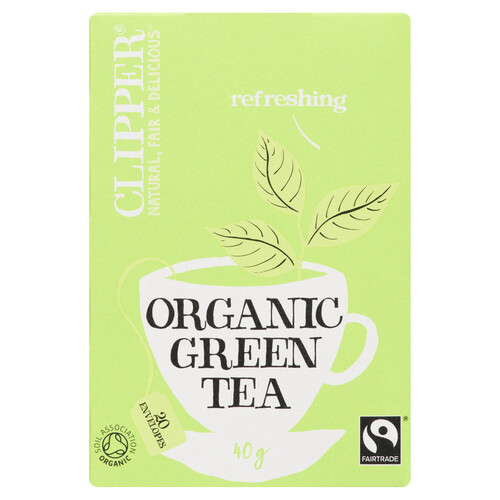 Clipper Organic Green Tea 40 g