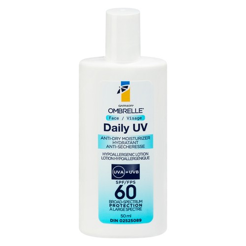 Ombrelle Daily UV Face Sunscreen SPF 60 Anti-Dry Moisturizer 50 ml