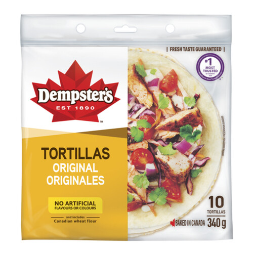 Dempster’s Tortillas Original 7-Inch 340 g