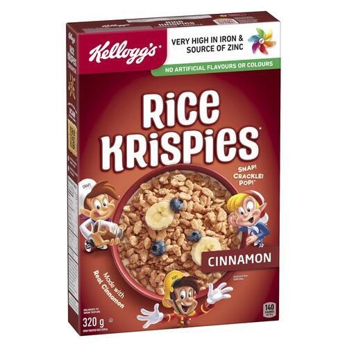 Kellogg's Cereal Rice Krispies Cinnamon 320 g