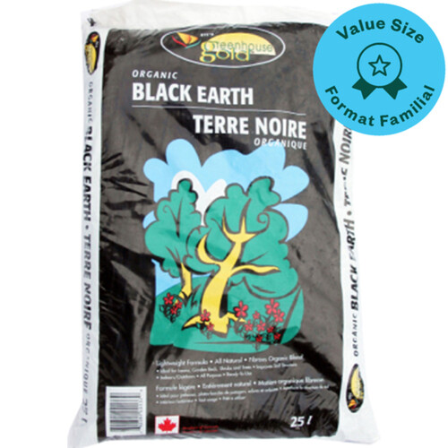 Greenhouse Gold  Organic Black Earth Value Size 1 kg