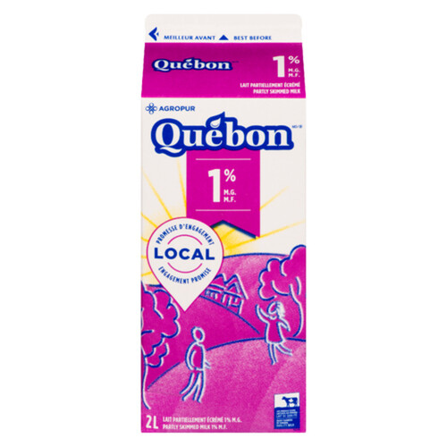 Québon 1% Milk 2 L