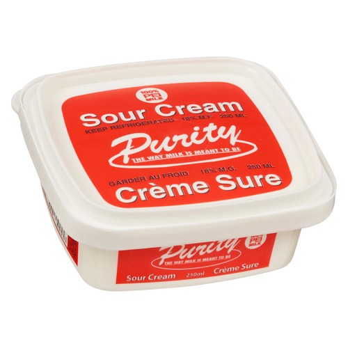 Purity 18% Sour Cream 250 ml