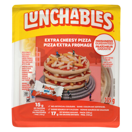 Lunchable Pizza Kit Extra Cheese 135 g