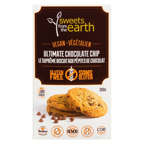 Sweets From The Earth Gluten-Free Cookies Ultimate Chocolate Chip 300 g (frozen)