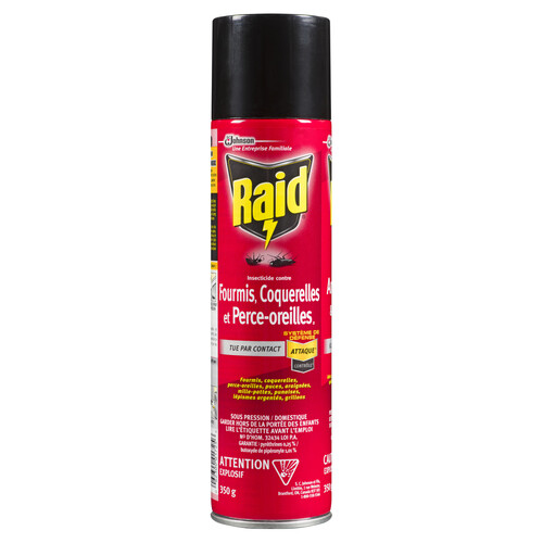 Can you spray deals raid on countertops