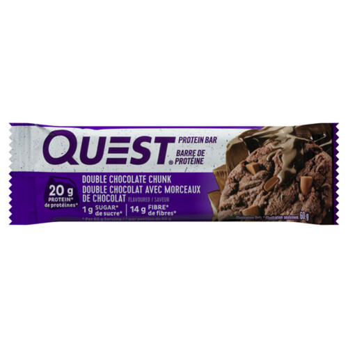 Quest Protein Bar Double Chocolate Chunk 60 g