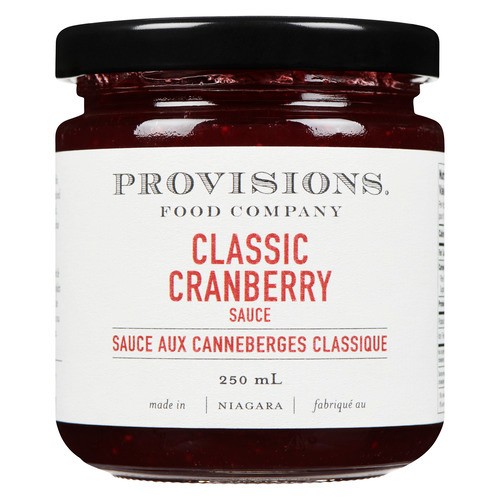 Provisions Food Company Sauce Classic Cranberry 250 ml