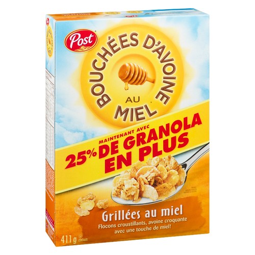 Post Honey Bunches Of Oats Cereal Honey Roasted 411 g