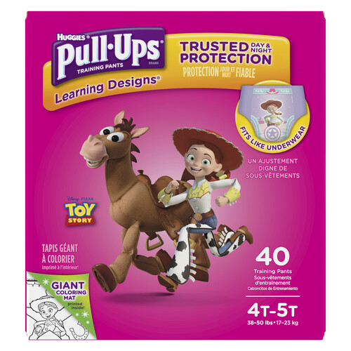 Pull-Ups Training Pants, 3T-4T (32-40 lbs), Disney Pixar Toy Story