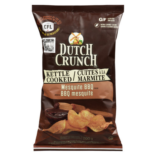 Old Dutch Crunch Gluten-Free Kettle Cooked Mesquite BBQ 200 g