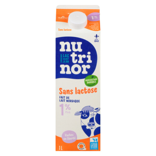 Nutrinor Lactose-Free 1% Milk 1 L