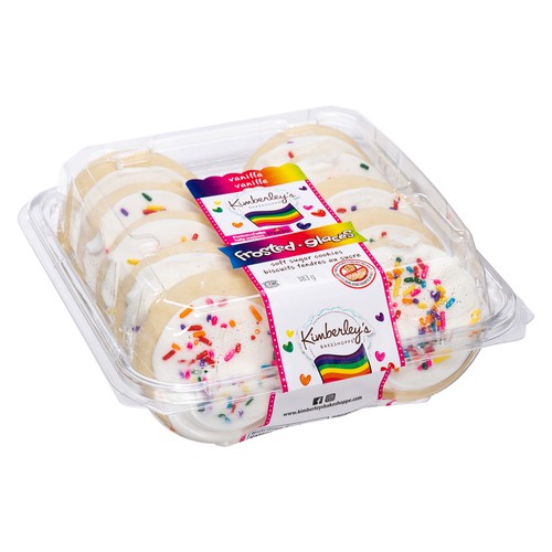 Kimberley's Cookies Pride Frosted Sugar Vanilla 383 g