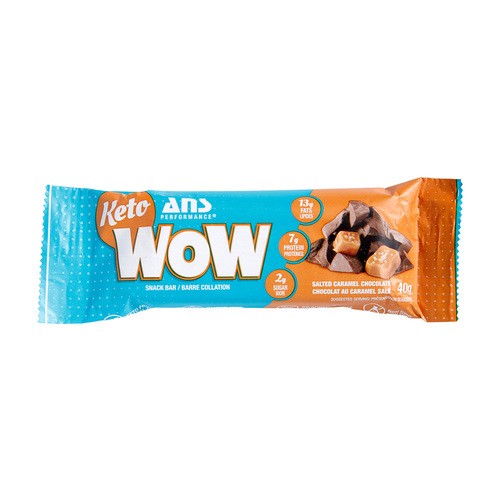 Ans Performance KetoWow Bar Salted Caramel Chocolate 40 g